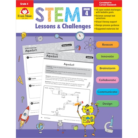 STEM Lessons + Challenges, Teachers Edition, Grade 4